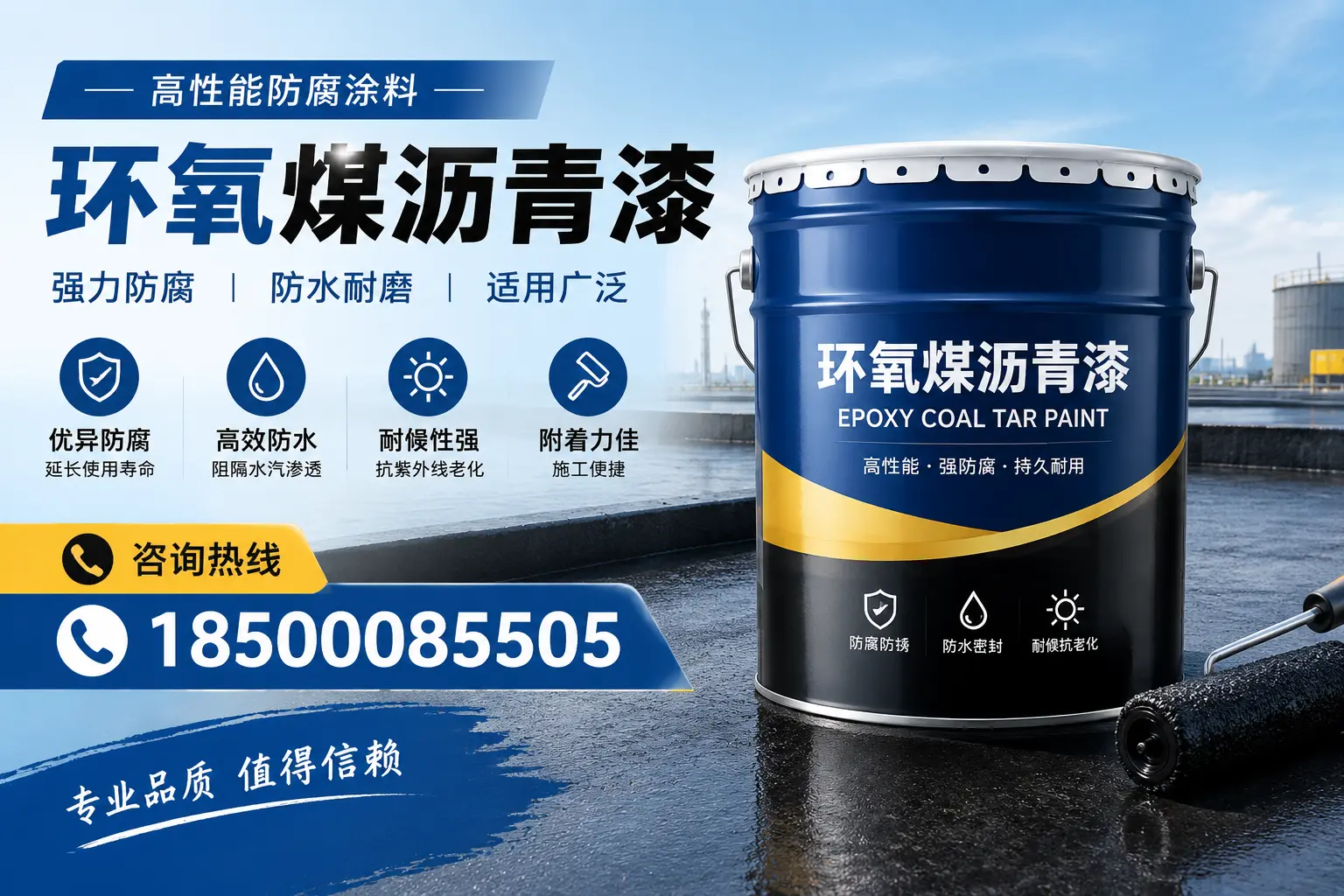 环氧煤沥青漆的主要成分与功能，巴中用户深度了解